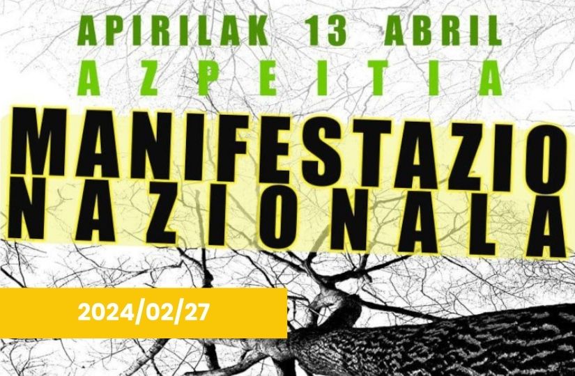 “Lurraren Defentsan Euskal Herria Bizirik” atxikimendua